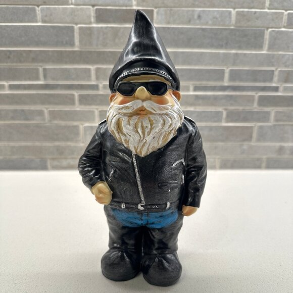Vintage Biker Gnome - Picture 1 of 7